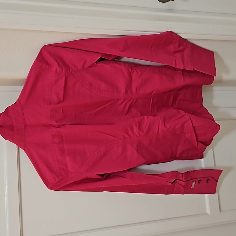 Express Essential Long-Sleeve Button Down Shirt (… - image 6